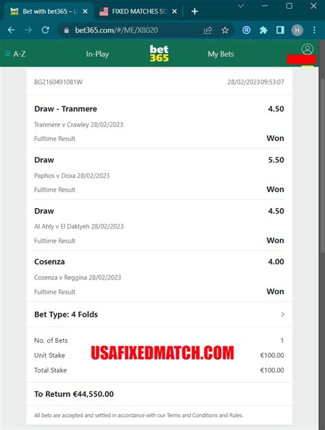 combined fixed matches